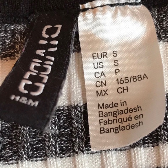 H&M Multi-Colored Stripe Long Sleeve Shirt - Picture 3 of 3